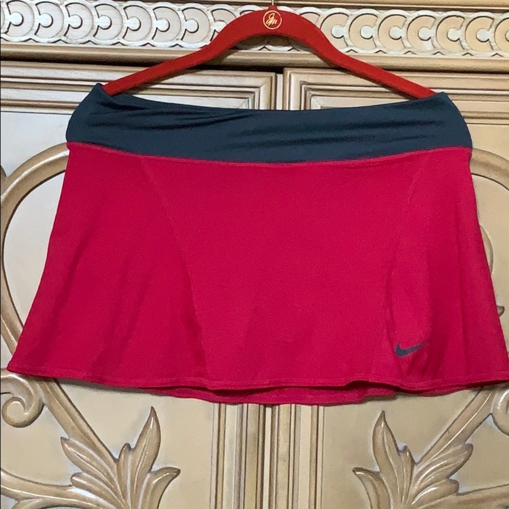 Nike DriFit Tennis/Golf Skort fushia&grey M